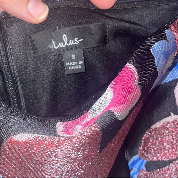 Lulu’s Jacquard Dress - Picture 7 of 10